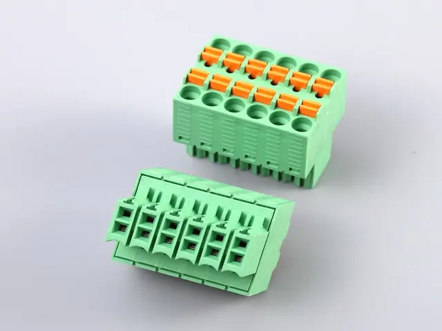 C0940Series3.5mmWireCageTypeTerminalBlockDouble-DeckedTypeH=20.6